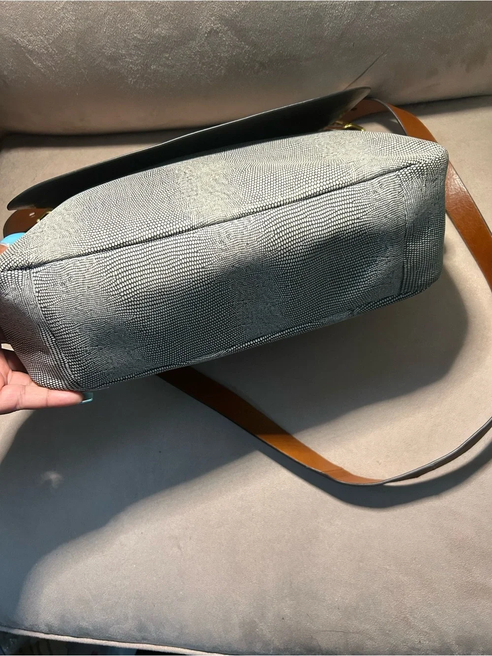 Fossil Harper Leather Flap crossbody